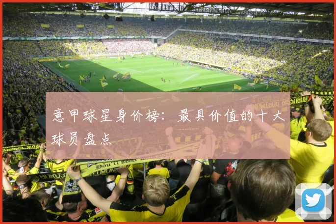 意甲球星身价榜：最具价值的十大球员盘点